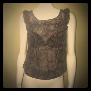 Authentic Guess silk blouse